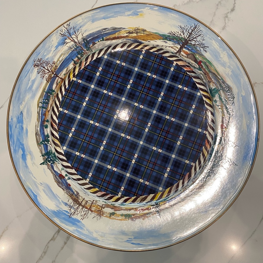 Mackenzie Childs Cake Platter